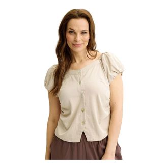 In Front Mujer, Blusas y Camisas, Beige, Talla: XL