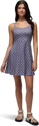 Prana Wistful Winds Tank Top Dress Womens Dress Taro Sunbeam : LG (Womens 12-14), Elastane/Polyester