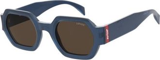 Levi's LV 1079/S FLL/70 Womens Sunglasses Blue Size 49