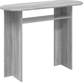 vidaXL Mesa Consola Gris Sonoma 100 X 39,5 X 75 Cm Vidaxl