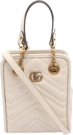 Gucci Pre-owned Mini Bags, female, White, Size: ONE SIZE Pre-owned Vintage Mini Bag