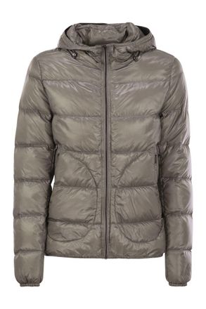 Herno Ultralight Nylon Down Bomber Jacket