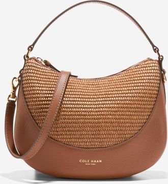 Cole Haan Womens Catarina Small Crossbody Bag - Brown