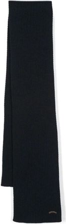 Paul & Shark Warme Wollen Sjaal in Klassieke Stijl - Heren - Wintersjaals - Blauw - ONE Size - Wol - Accessoires