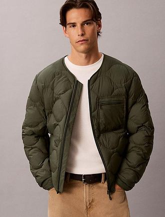 Calvin Klein Chaqueta De Plumas Acolchada Ligera