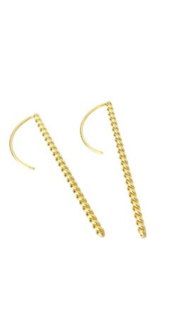 Jessica Elliot Womens Layla Long Twist Earrings In Vermeil