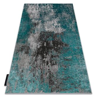 RugsX Rugsx - Alfombra De Luxe Moderna 570 Vintage - Structural Verde / Antracita Green 200x290 Cm