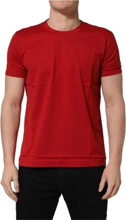 Dolce & Gabbana Uomo, Top, Rosso, 3Xs, new