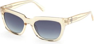 Guess GU00206 39W Mens Sunglasses Yellow Size 53