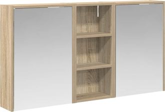 vidaXL Juego De Muebles De Ba&ntilde;o 3 Uds. 116 X 16 X 62,5 Cm Vidaxl