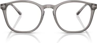 A|X Armani Exchange 50MM PHANTOS in Transparent Grey/demo Lens at Nordstrom