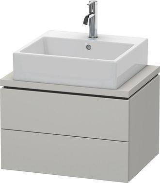 Duravit Consola Baja L-cube 400x620x477mm Hormig&oacute;n