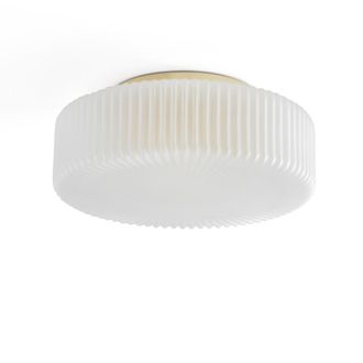La Redoute Interieurs Plafondlamp of wandlamp, opaline geribbeld glas, PH&Eacute;RAD&Eacute;