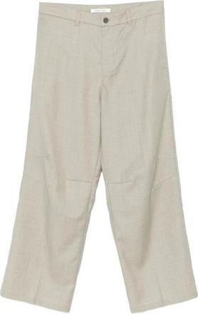 Sams&oslash;e & Sams&oslash;e Rechte Broek - Heren - Straight fit broeken - Beige - L - Broeken