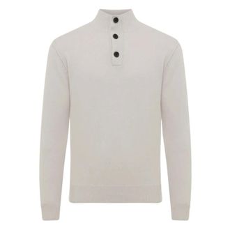 Genti Turtlenecks, male, White, 2XL, Off White Jumper