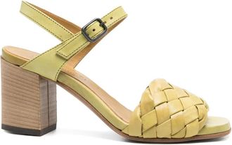 Pantanetti 70 mm geweven sandalen - Groen