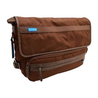 Piquadro Messenger Bags, male, Brown, Size: ONE SIZE Laptop Messenger Bag