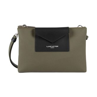 Lancaster Smart Kba 516-70 Crossbody Tas - Dames - Tassen - Groen - Maat: ONE Size Leer