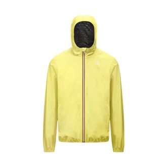 K-Way Jack Stretch Dot Jacket - male - K-Way - Rain Jackets - Yellow - S - Jackets