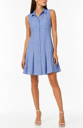 Beach Lunch Lounge Two Pocket Sleeveless Shirtdress in Nature Pool at Nordstrom Rack, Size X-Small