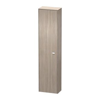 Duravit Duravit Brioso Armario Alto 177,0x42,0x24,0 Cm, 1 Puerta, Abatible A La Izquierda, 1 Balda De Madera, 3 Baldas De Cristal, Color (frente/cuerpo): Pino