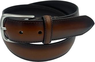 Paolo Vitale Accessoires - unisex - Riemen - Bruin - 95 CM - Leer - Accessoires