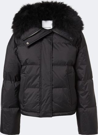 Yves Salomon Piumino Doudoune con shearling