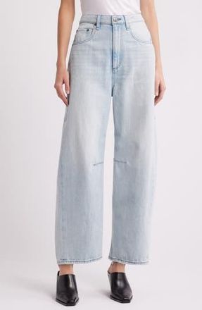 Rag & Bone Charlie High Waist Crop Barrel Jeans in Millie at Nordstrom Rack, Size 31