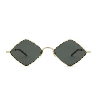 Saint Laurent Sunglasses Sl 302 Lisa 004 New Wave Gold/Dark Gray Unisex