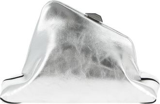 The Attico Silver Day Off Clutch