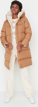 Trendyol Damen Capuchon Kogelvis Jasje