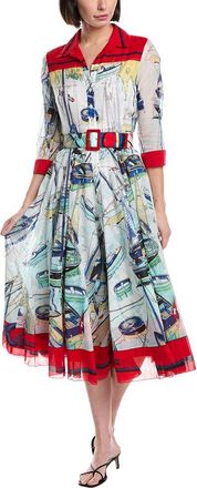 Samantha Sung Aster Midi Dress