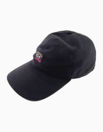 Paul & Shark Mens Paul And Shark Patch Logo Cotton Cap Navy - Size: OS