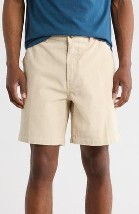 Obey Daily Corduroy Shorts in Silver Grey Faded Wash at Nordstrom Rack, Size 28