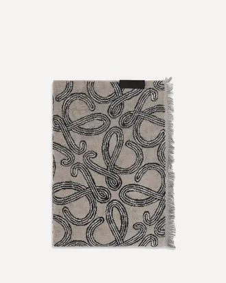 Loewe Jacquard cotton terry Towel Female UNI