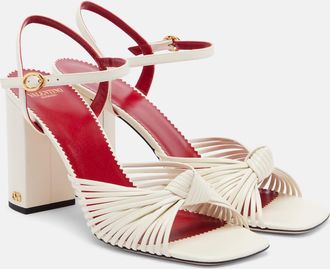 Valentino Garavani Annet leather slingback sandals