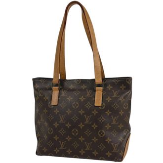 Louis Vuitton Monogram Brown Monogram Shoulder Bag Tote Bag (Pre-Owned)