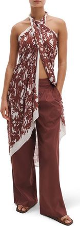Rag & Bone Sally Sarong in Deep Plum at Nordstrom