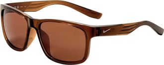 Nike Mens 56 mm Brown Sunglasses