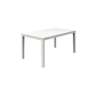 Progarden TAVOLO in RESINA Rettangolare 137x90 cm SUMATRA colore BIANCO