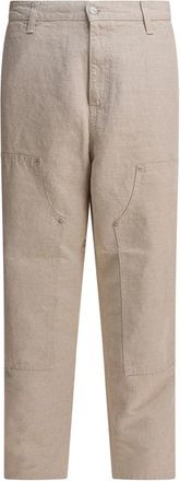 Carhartt Work in Progress Walter Double Knee Pant - Heren - Chinos - Beige - S - Katoen - Broeken