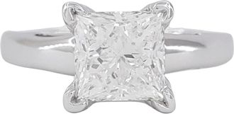 Verde 2ct IGI Certified Lab-grown Solitaire Princess Cut Diamond Ring