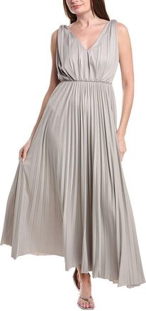 Fabiana Filippi Pleated Jersey Sleeveless Maxi Dress