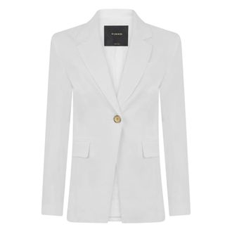 Pinko Blazers, female, White, Size: XS Effie Blazer