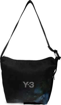 Yohji Yamamoto Borsa a spalla in rete - Nero
