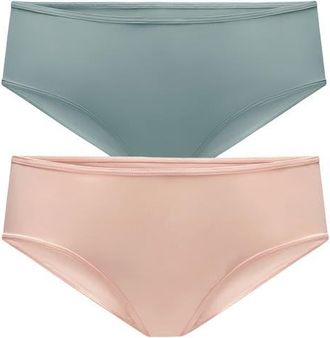 Thirdlove Assorted 2-Pack 24/7 Classic Hipsters in Mystic/ballet at Nordstrom, Size X-Large