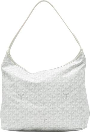 Goyard Pre-owned Boheme Hobo Schoudertas - Dames - Vintage Schoudertas - Wit - ONE Size - Leer - Vintage