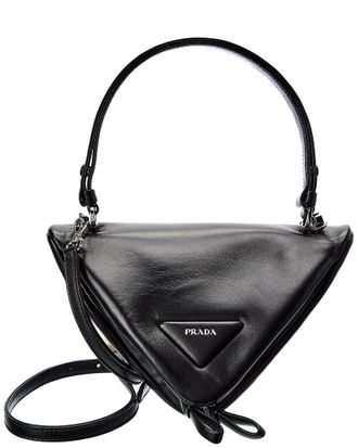 Prada Padded Leather Shoulder Bag