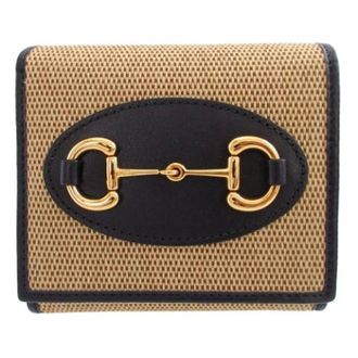 Gucci Pre-owned Wallets, female, Beige, Size: ONE SIZE Pre-owned Small Wallet