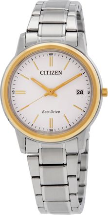 Citizen Eco-Drive White Dial Ladies Watch FE6019-55A
